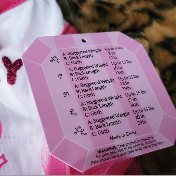 Pet Dress "BERRY GOOD" Cat or Dog.. Various sizes - Picture 4 of 6